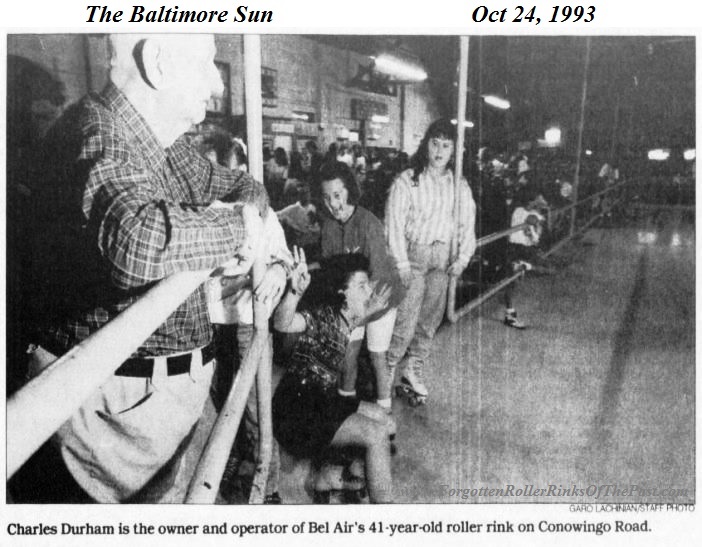 Bel Air MD Roller Rink - Forgotten Roller Rinks of the Past