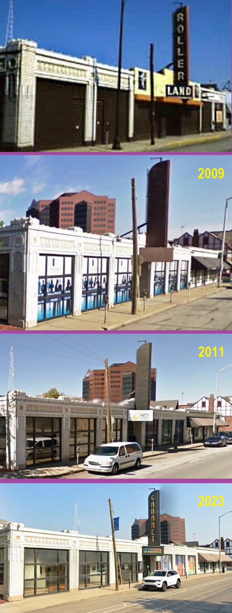 Rollerland, Indianapolis, Indiana - Forgotten Roller Rinks of the Past