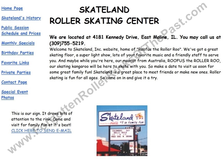Skateland IL Roller Rink - Forgotten Roller Rinks of the Past
