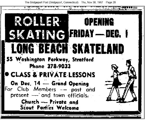 Long Beach Skate Land - Forgotten Roller Rinks of the Past